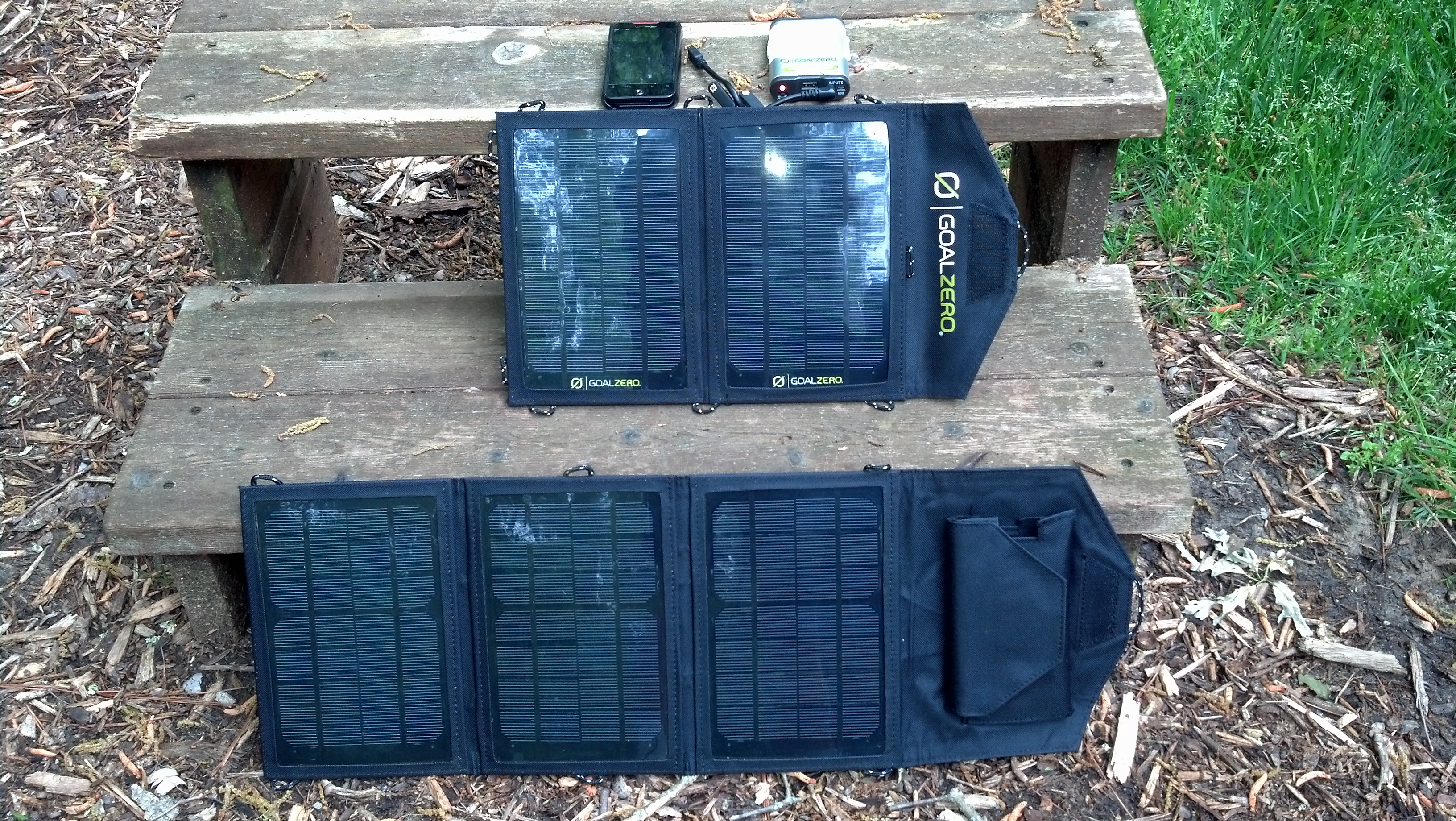 Nomad 7 and Opteka 10 panels